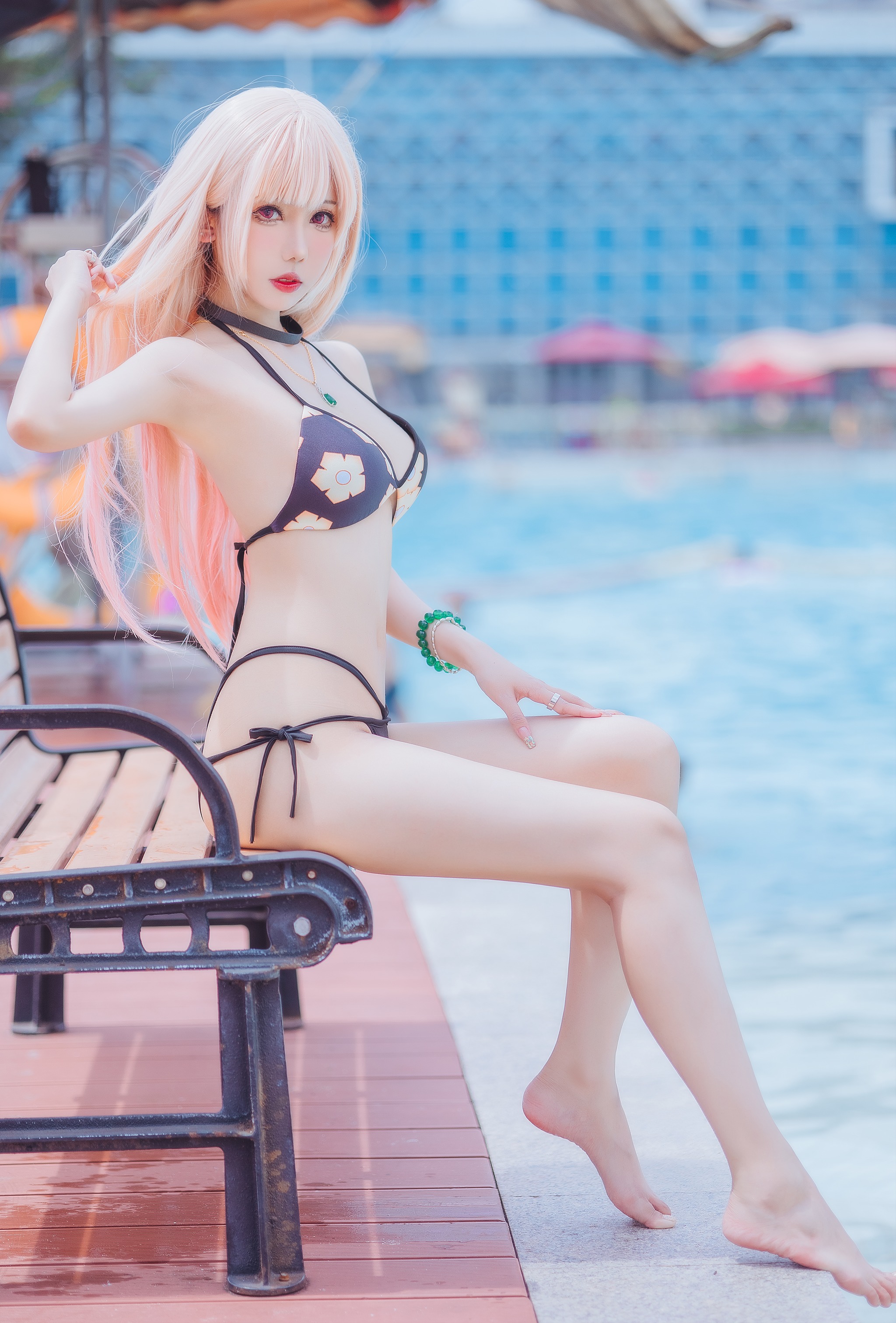 图片[1]-仙女月 – NO.005 喜多川泳装[29P]-XikXak